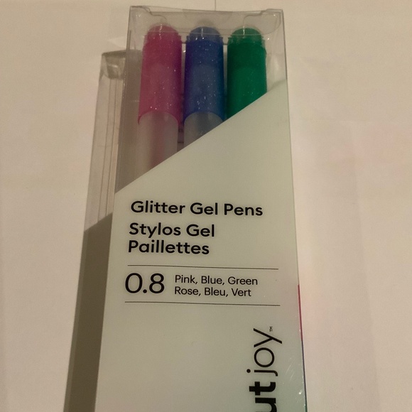 Cricut Other - $5 or 3/$12 — Cricut Joy Glitter Gel Pens pink/blue/green NIB